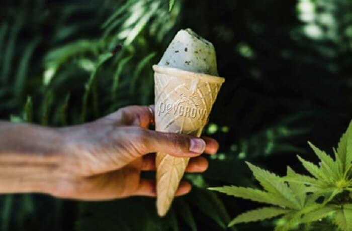 Receta de helado de marihuana